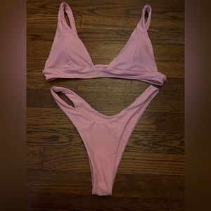 Pink bikini